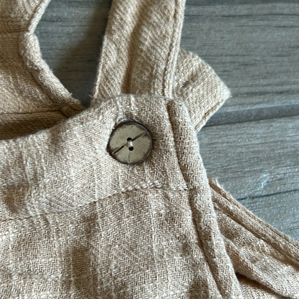 Free People Cream Jumpsuit - Picture 4 of 10